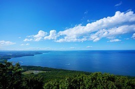 サロマ湖の絶景